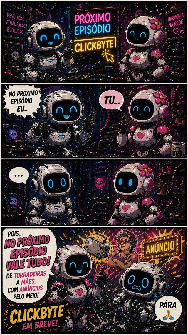Página 9 do capítulo 1 de Anti & Byte — Byte nasce.